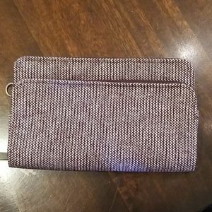 31 Perfect Cents Wallet- Plum Tweed
